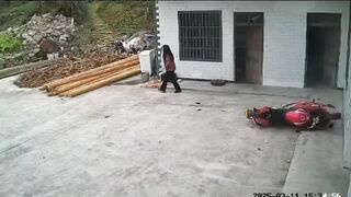 Motorcyclist Lands "Accident of the Year" with this One (Watch Both Angles)