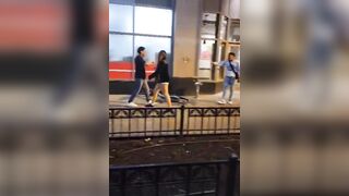 St. Patrick Day gets out of Hand as Kids Learn not to Mess with Venezuelans (Knives)
