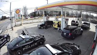 Now You Did It...Cop Runs Over Female Cop (Bumps)