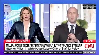 Another Murder Committed by Stephen Miller on Live TV