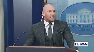 Conor McGregor Erupts on the White House Podium.. Rips Ireland!!