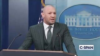 Conor McGregor Erupts on the White House Podium.. Rips Ireland!!