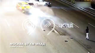 Get OUT of the Road when you're in an Accident. Great Dad here