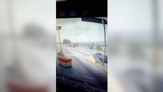 Tragic! Two Motorcyclists Lose their Balance at the Wrong Time