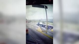 Tragic! Two Motorcyclists Lose their Balance at the Wrong Time