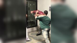 Is this a Gay Guy Brawl? Not that there's anything wrong with that