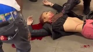 Woman fatally shot during fight on Red Line platform