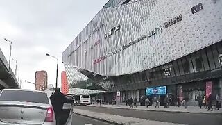This Guy had Important Paperwork to get to the Office
