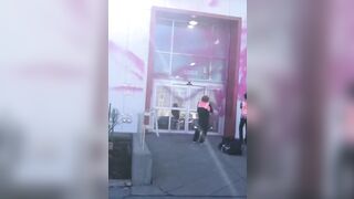 NEW - Climate clowns attack Tesla store in Montreal, Canada.