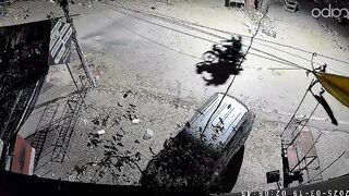 Bombing of General Store Caught on Camera
