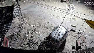 Bombing of General Store Caught on Camera