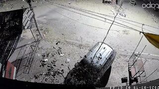 Bombing of General Store Caught on Camera