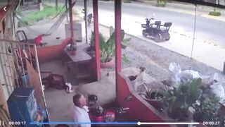 Man goes from Relaxing in a Hammock to Dead in the Hammock