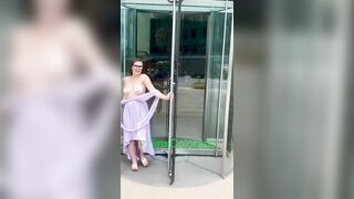 This Dress Only gets Better and Better as the Door Rotates