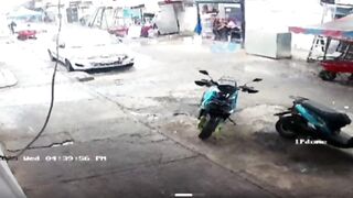 Resting on his Wheelbarrow Inmate who just got out is Murdered Point Blank