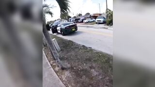 Internet in Uproar of Controversy over this Video of Sheriff Hitting Child with Car then Tackling Him