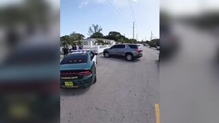 Internet in Uproar of Controversy over this Video of Sheriff Hitting Child with Car then Tackling Him