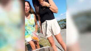 Park Bench Karen's Explode on a Pregnant Woman who was "Not Respecting" Their Bench. "