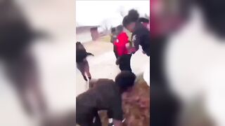 White Girl gets Beat to Attempted Murder charges for the Aggressor