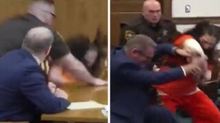 Demonically Possessed Woman Who Killed her BF Attacks her Second Lawyer in Two Years....