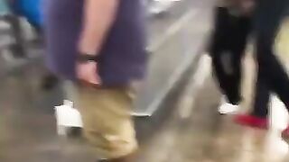 Aggressive Walmart Karen Gets a Lesson in FAFO... Dude Shows her Equal Rights, Equal Fights!