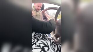 HOLY SMOKES! ICE Just Shattered a MS-13 Gang Member’s Window and REMOVED Her from Car..