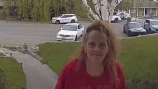 Possibly the Creepiest Ring Bell Door Camera..