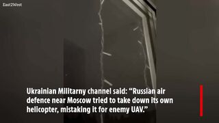 Terrified Russians open fire on mystery 'UFO' spinning over Moscow