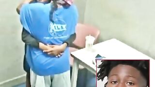 Sad Video Shows Grandmother Saying Goodbye To Her 15-Year-Old Grandson After He Was Sentenced for Murder