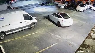 Theft of Teslas from Northwest Miami-Dade business caught on camera