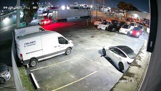 Theft of Teslas from Northwest Miami-Dade business caught on camera