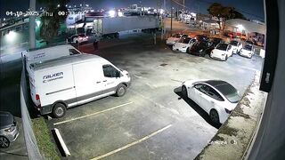 Theft of Teslas from Northwest Miami-Dade business caught on camera