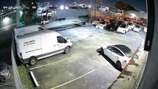 Theft of Teslas from Northwest Miami-Dade business caught on camera