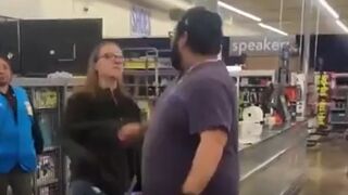 Girl gets What She Deserves from Tubby at Electronics Store