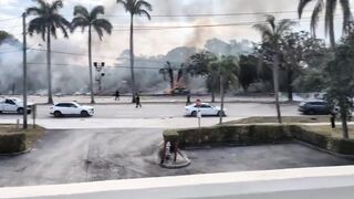 BREAKING A small plane has crashed in Boca Raton, Florida… 