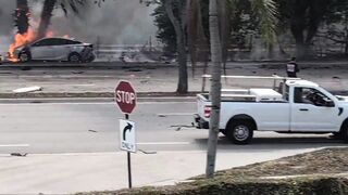 BREAKING A small plane has crashed in Boca Raton, Florida… 