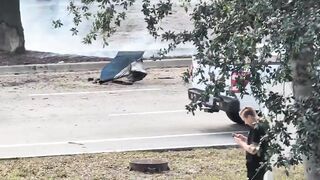 BREAKING A small plane has crashed in Boca Raton, Florida… 