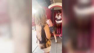 Mom stepped in to defend her daughter from a fight