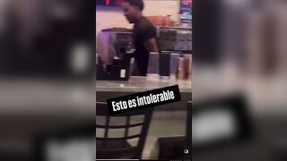 Worker Savagely Assaulted by Thug at a Mexican Restaurant.