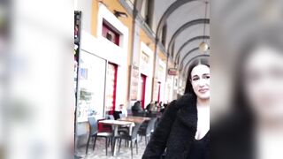 Pretty Italian Woman in Her Own Homeland is told by Muslims to Wear a hijab