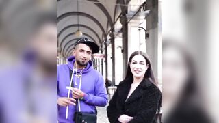 Pretty Italian Woman in Her Own Homeland is told by Muslims to Wear a hijab