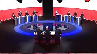 Polish Conservative Places an LGBT Flag on his Podium and says “Here, here is your Flag”