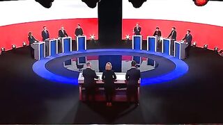 Polish Conservative Places an LGBT Flag on his Podium and says “Here, here is your Flag”