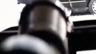 Shocking Video Shows Black Man Threatening White People with a Crossbow.