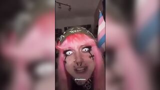 PURE EVIL: Satanic Tranny Says it Wants To Get Aborted Babies, Mix Them In A Blender An Drink Them On Livestream