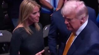 Donald Trump ignores RFK Jr’s wife at UFC 314