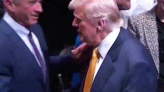 Donald Trump ignores RFK Jr’s wife at UFC 314
