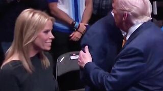 Donald Trump ignores RFK Jr’s wife at UFC 314