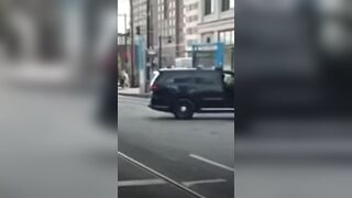 Dude on an ATV Drags a Kansas City Cop Before Doing a Wheelie Over Him