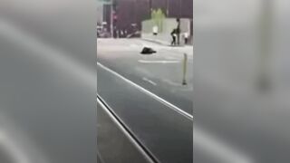 Dude on an ATV Drags a Kansas City Cop Before Doing a Wheelie Over Him